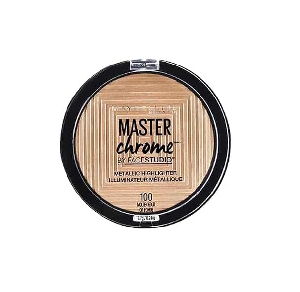 Maybelline Chrome Extreme Intense Metallic Highlighter - 400 Molten Gold