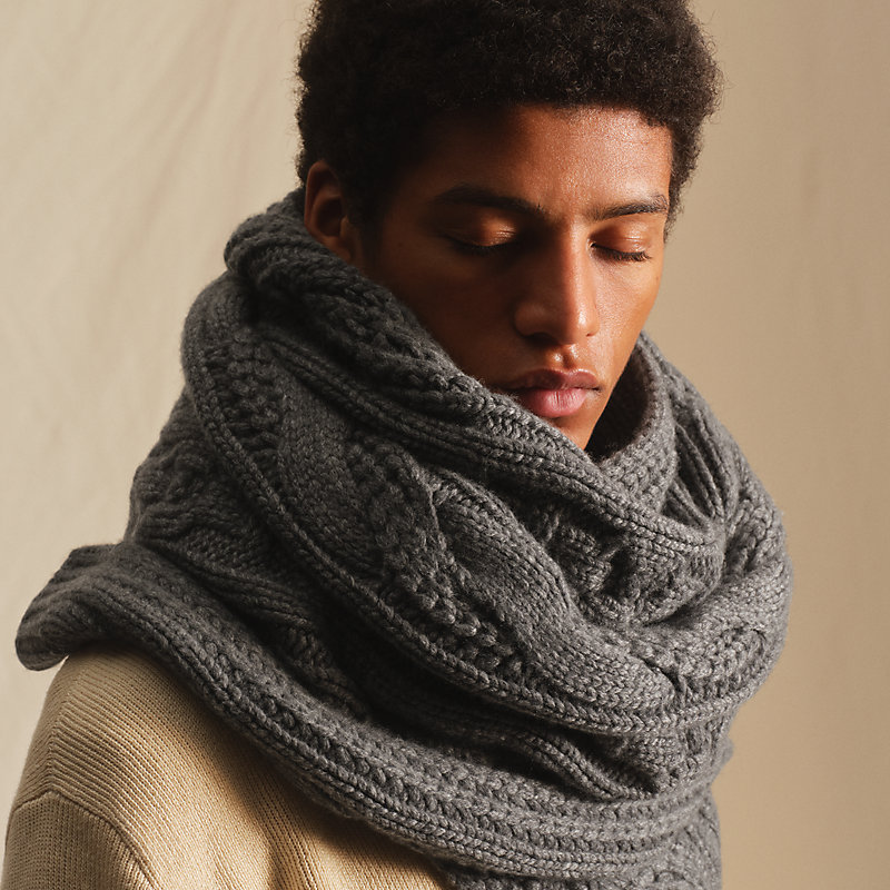 Cables Maillons scarf