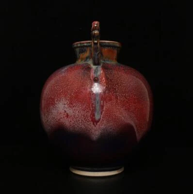 34CM Signed Old Chinese Jun Yao Jun Kiln Pot