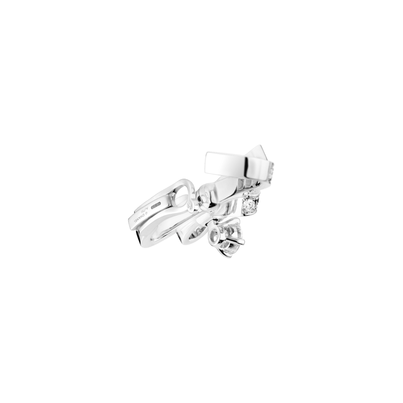 Ruban crawling earrings