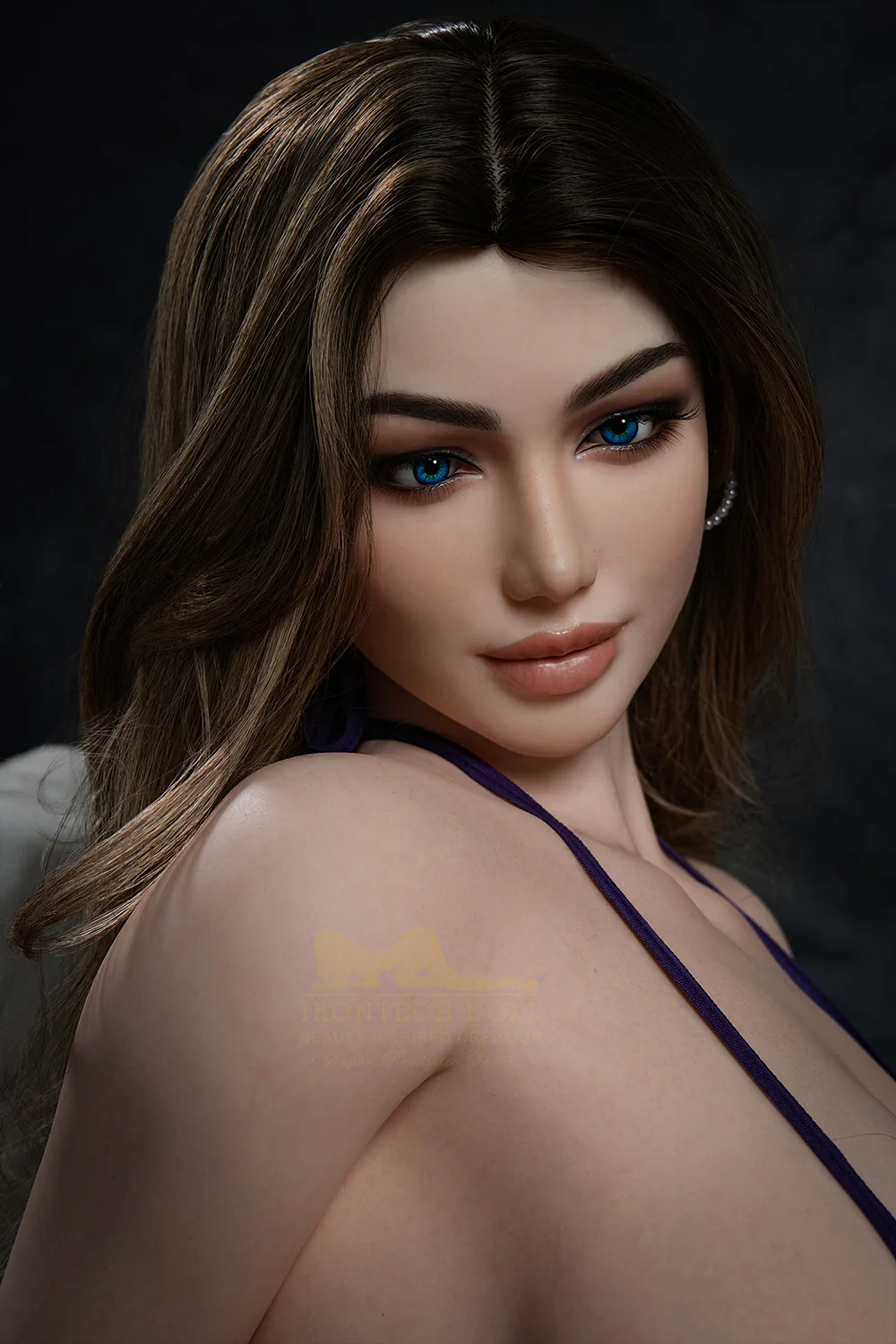 Irontechdoll Yolanda 5ft25 / 160cm S13 Head Full Silicone Big Tits Chubby Sex Doll With Thick Thighs