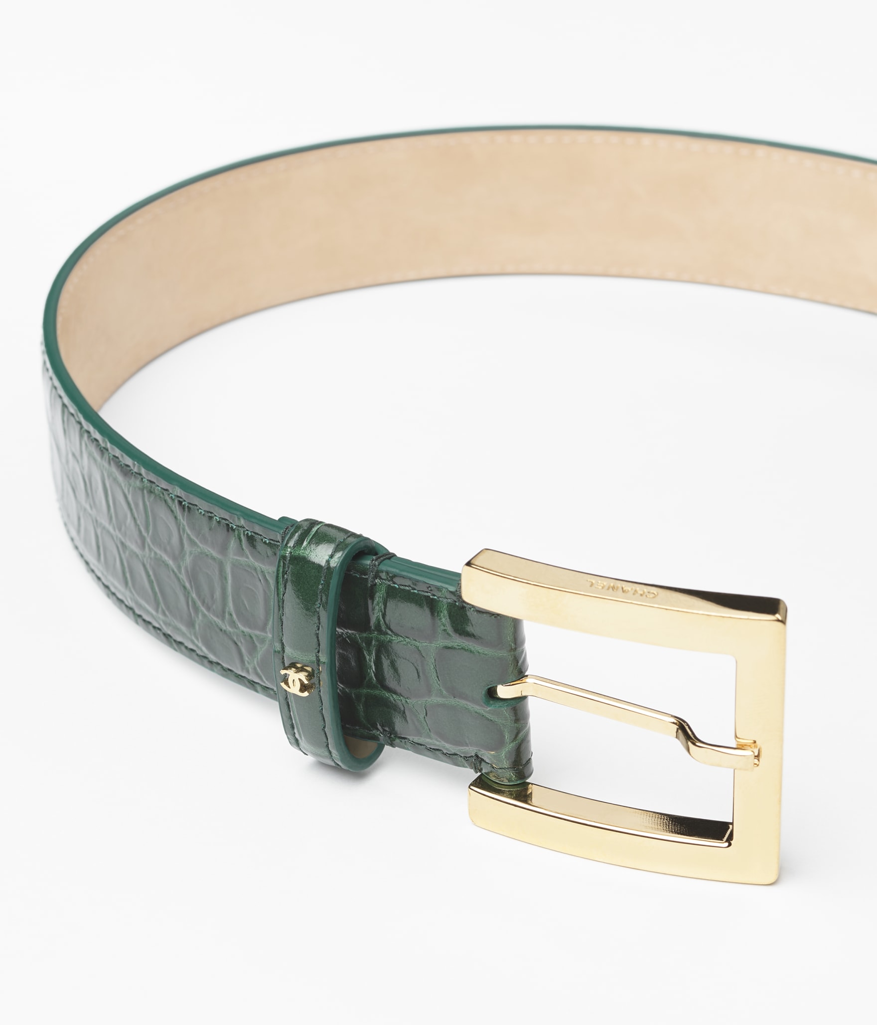 Leather belt