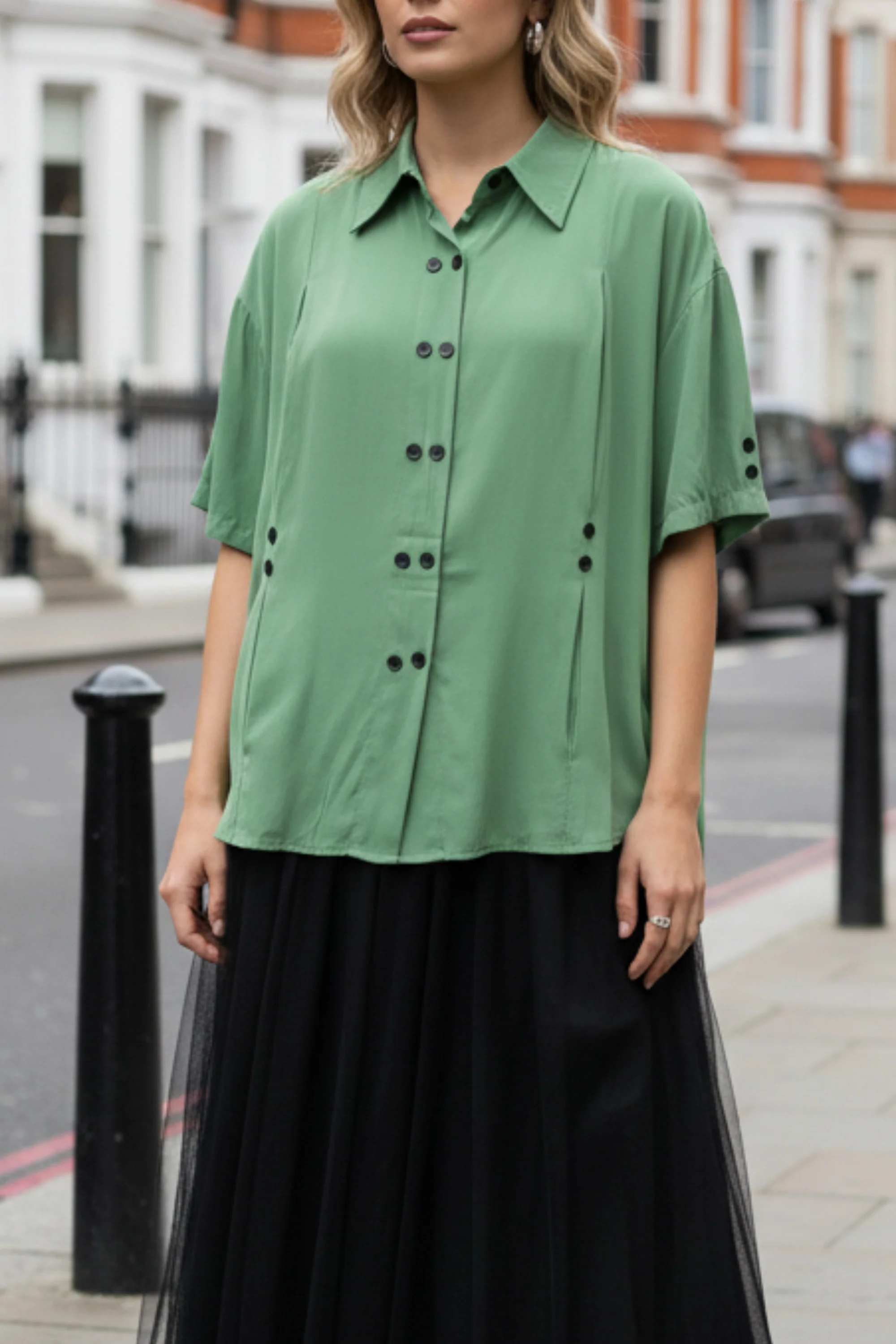 Seafoam Green Shirt