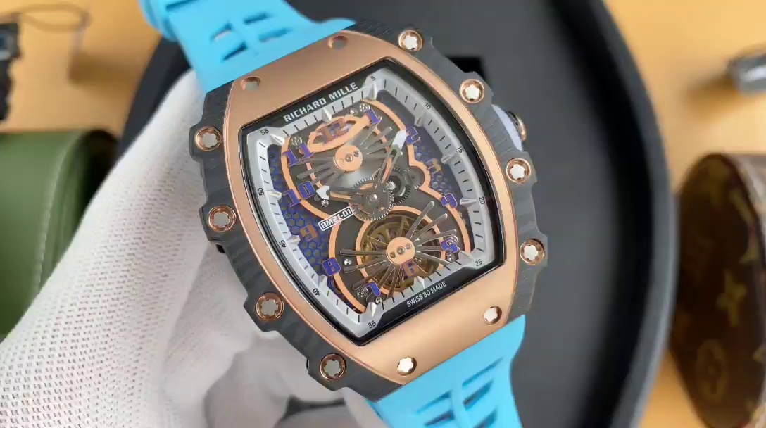 【7A Quality】Best Swiss AAAAA Replica Richard Mille RM 21-01 Tourbillon Aerodyne Skeleton Watch