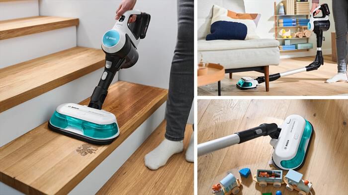 BOSCH - Aspirapolvere ricaricabile BCS71HYG4-Black,White