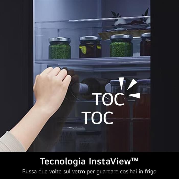 LG - Frigorifero 4 porte GMV860EPDE INSTAVIEW Classe E-Essence Matte Black