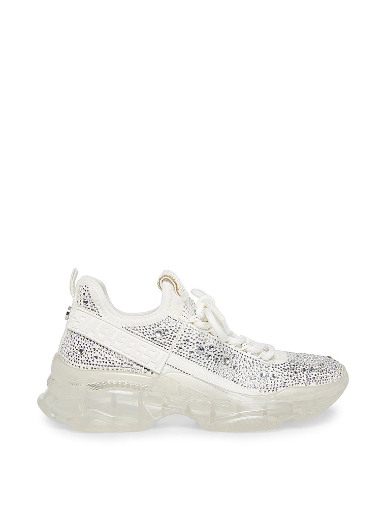 Steve Madden Maxima Black Rhinestones Sneakers