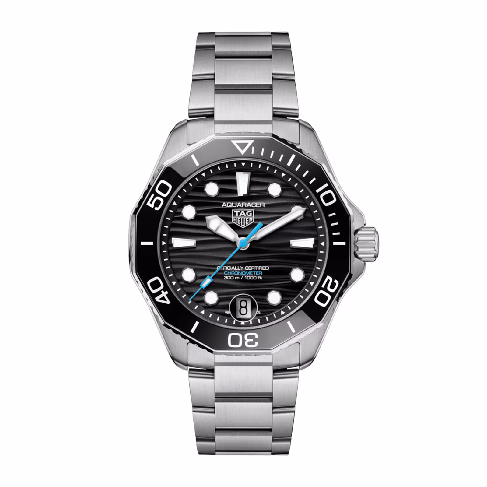 【7A Quality】TAG Heuer Aquaracer Professional 300 Date 42mm Mens Watch Black WBP5110.BA0013