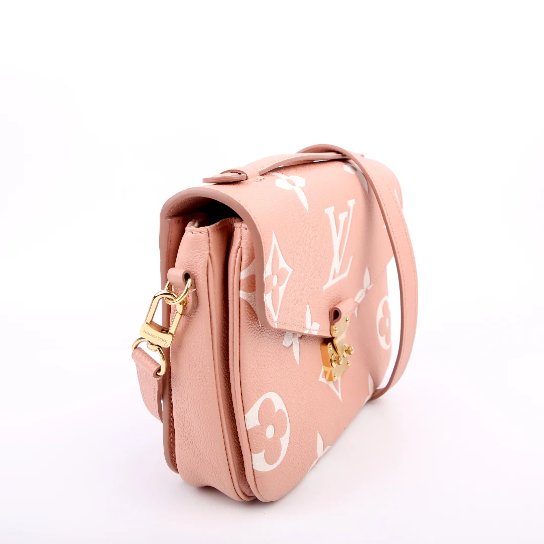 Pochette Metis Empreinte Bicolor Pink