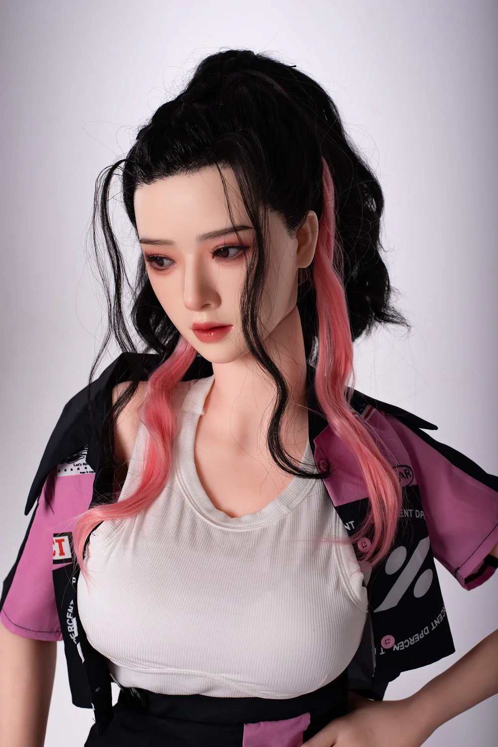 US Stock - RIDMII Muncey Plus 5ft34/ 163cm Unique Design Silicone Head TPE Body Love Sex Doll