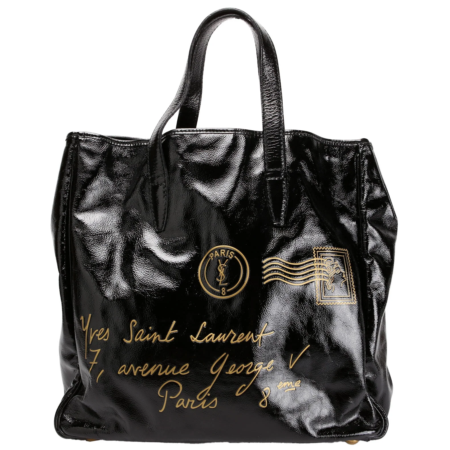 SAINT LAURENT 188651 Y-Mail Tote Patent