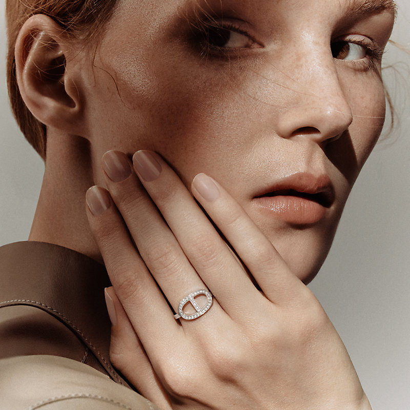 Chaine d'ancre Contour ring