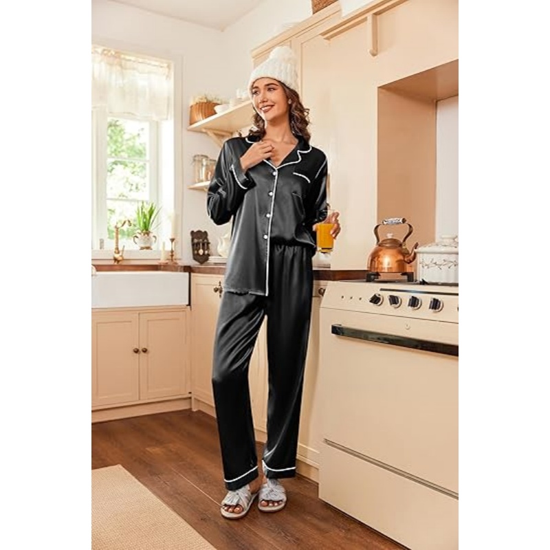Women Satin Pajamas