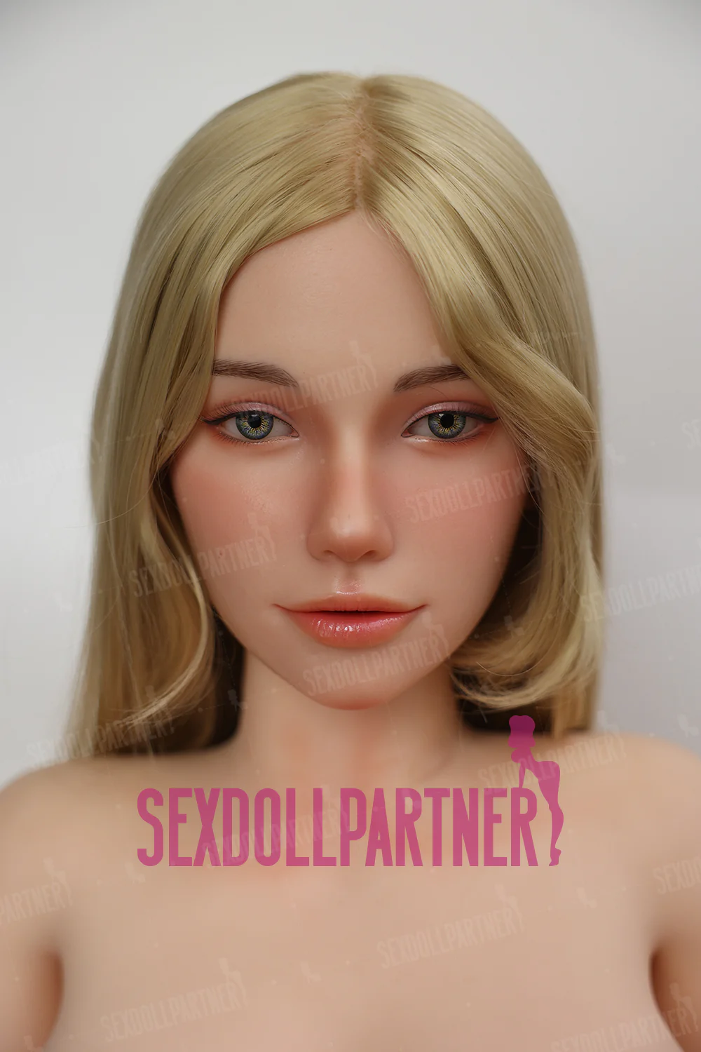 EU Stock - RIDMII Unique Design Nyx 5ft38/ 164cm 1129E ROS Soft Silicone Head + TPE Body Blonde Female Adult Blowjob Sex Doll Free 2nd Head