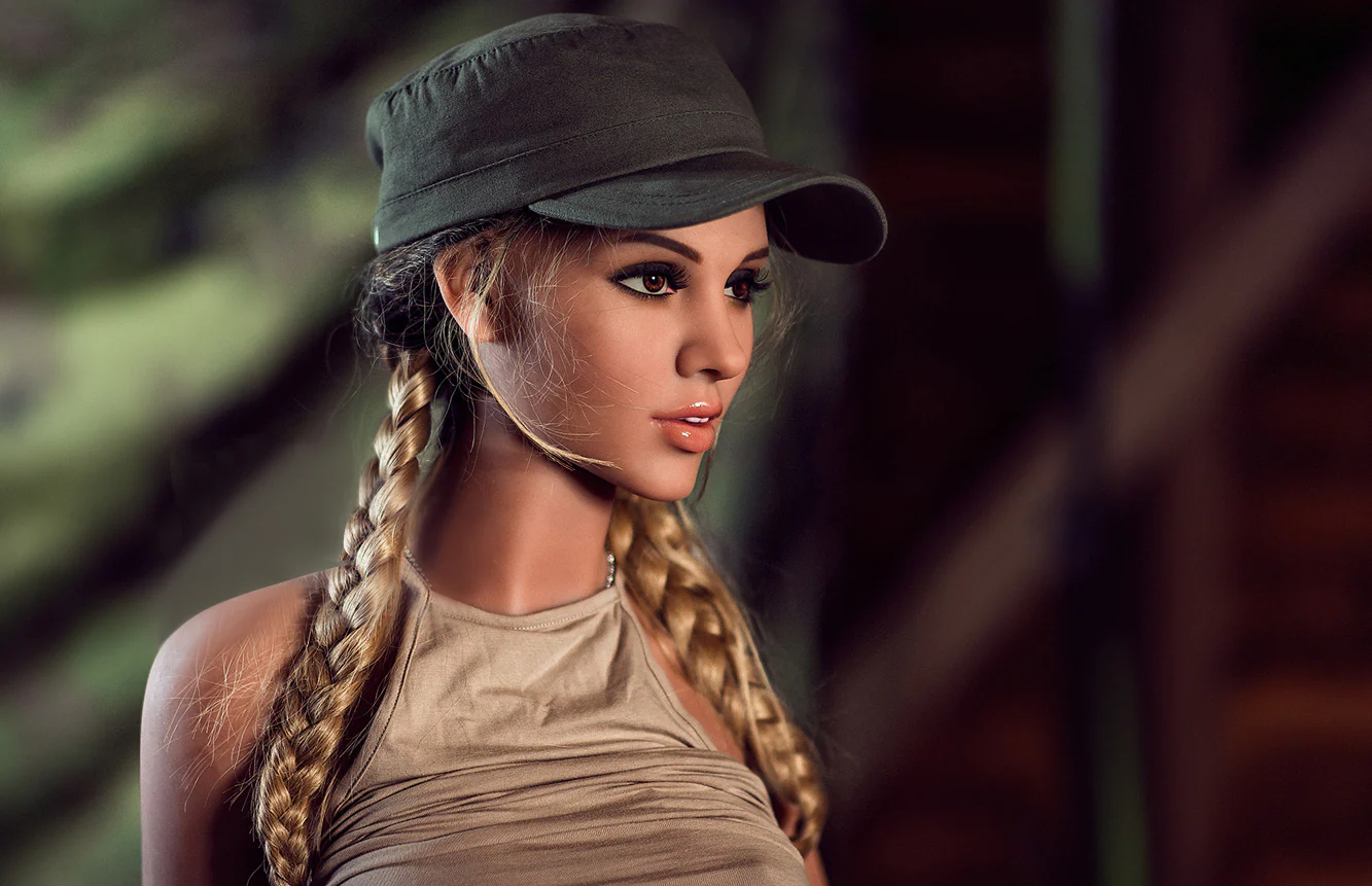 US Stock - Madeline 5ft45 / 166cm 108 Head TPE Army Fit Girl Sex Doll