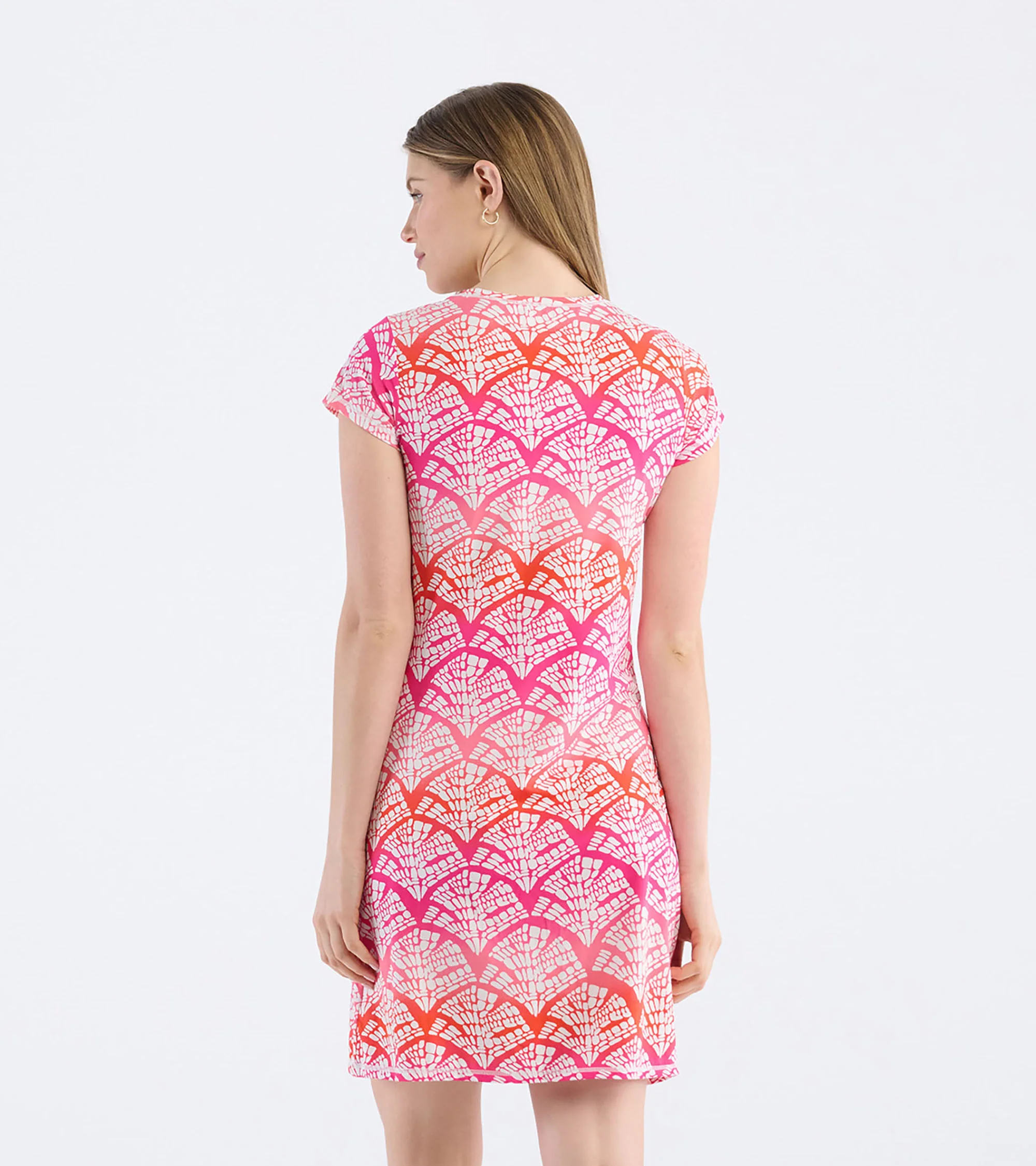 Women's Rainbow Cabana T-Shirt Dress