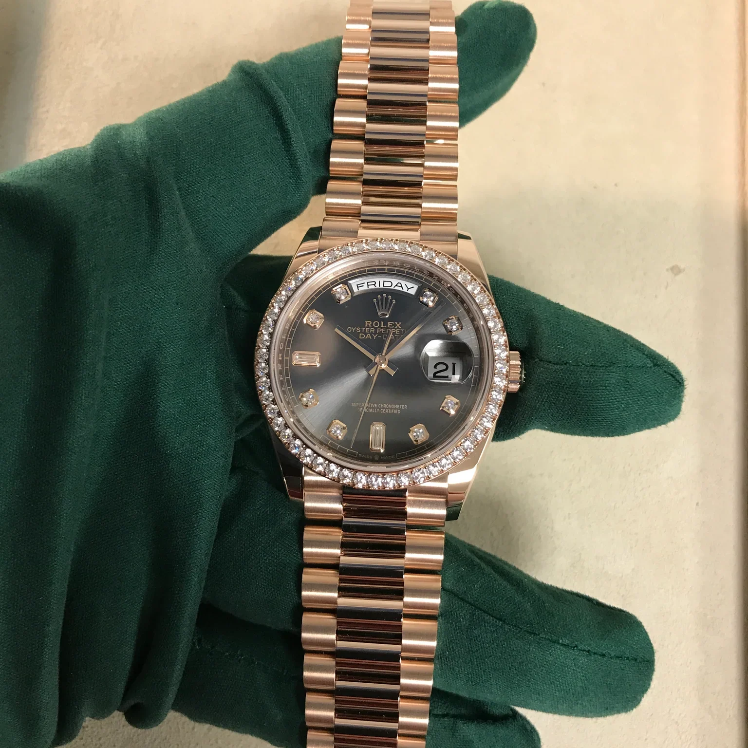 RLX  Day-Date M128345RBR-0052 36mm