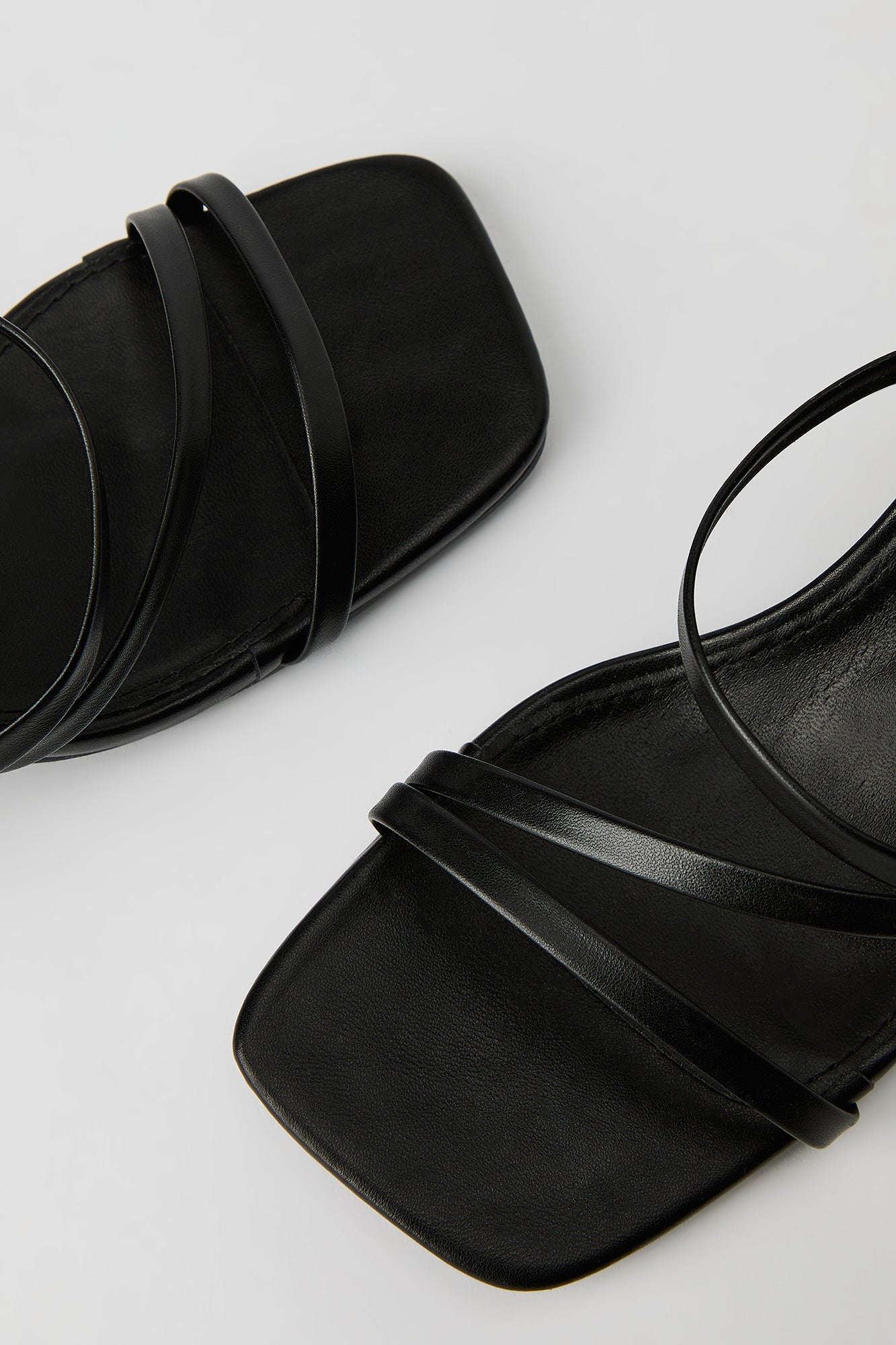 Strappy Ankle Strap Heeled Sandal
