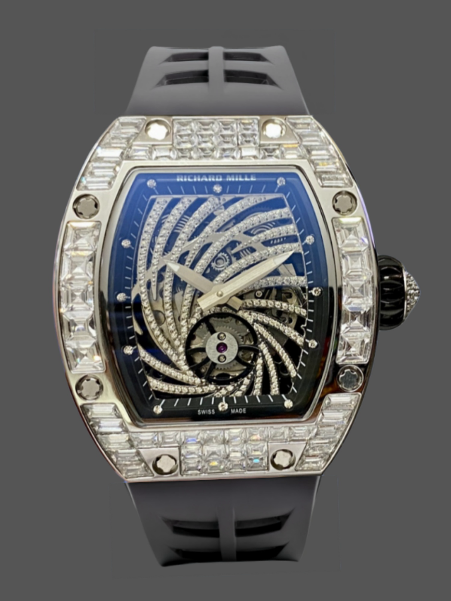 【7A Quality】Richard Miller RM51-02 Tourbillon Diamond Twister Watch