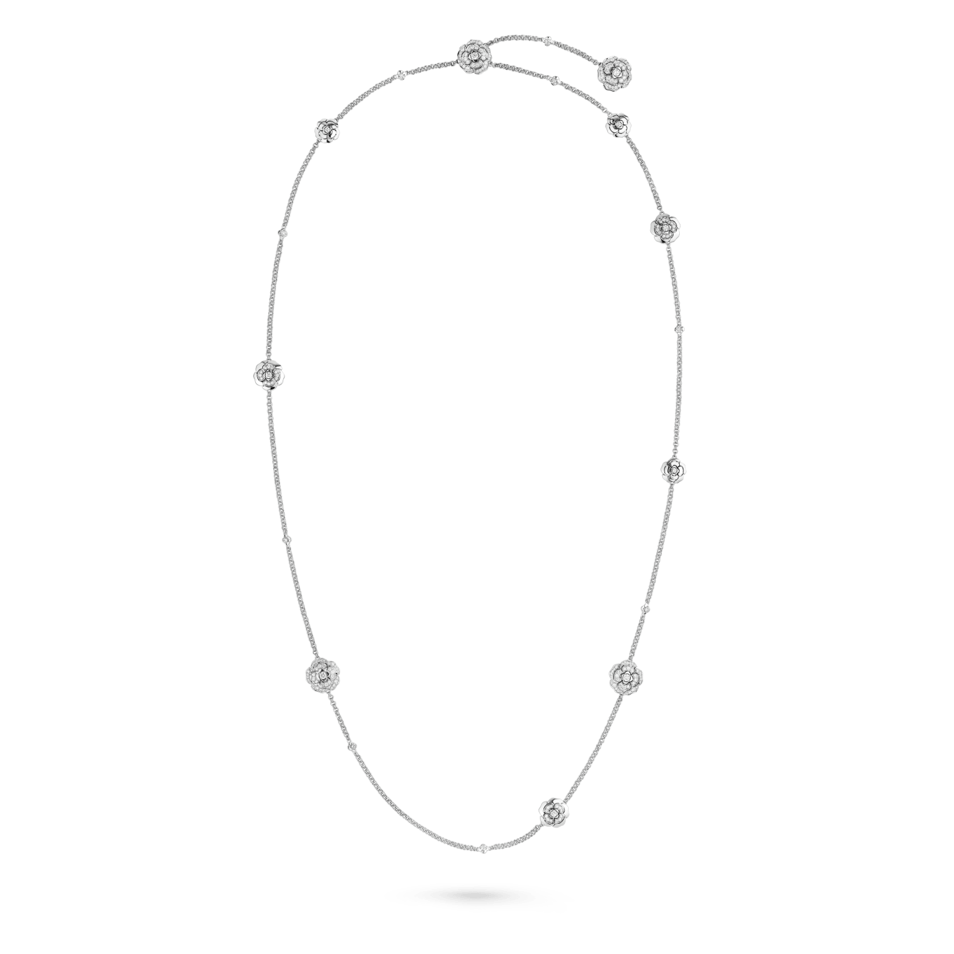 Les Infinis de Camélia transformable long necklace