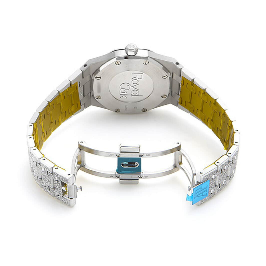 Frosted AP Blue Replica Audemars Piguet