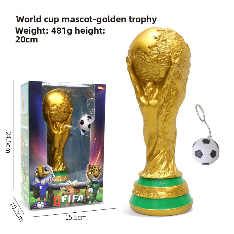 2026 US-Canada-Mexico Football World Cup FIFA World Cup Trophy Fan Bar Lottery Station Decoration Bar Ornament