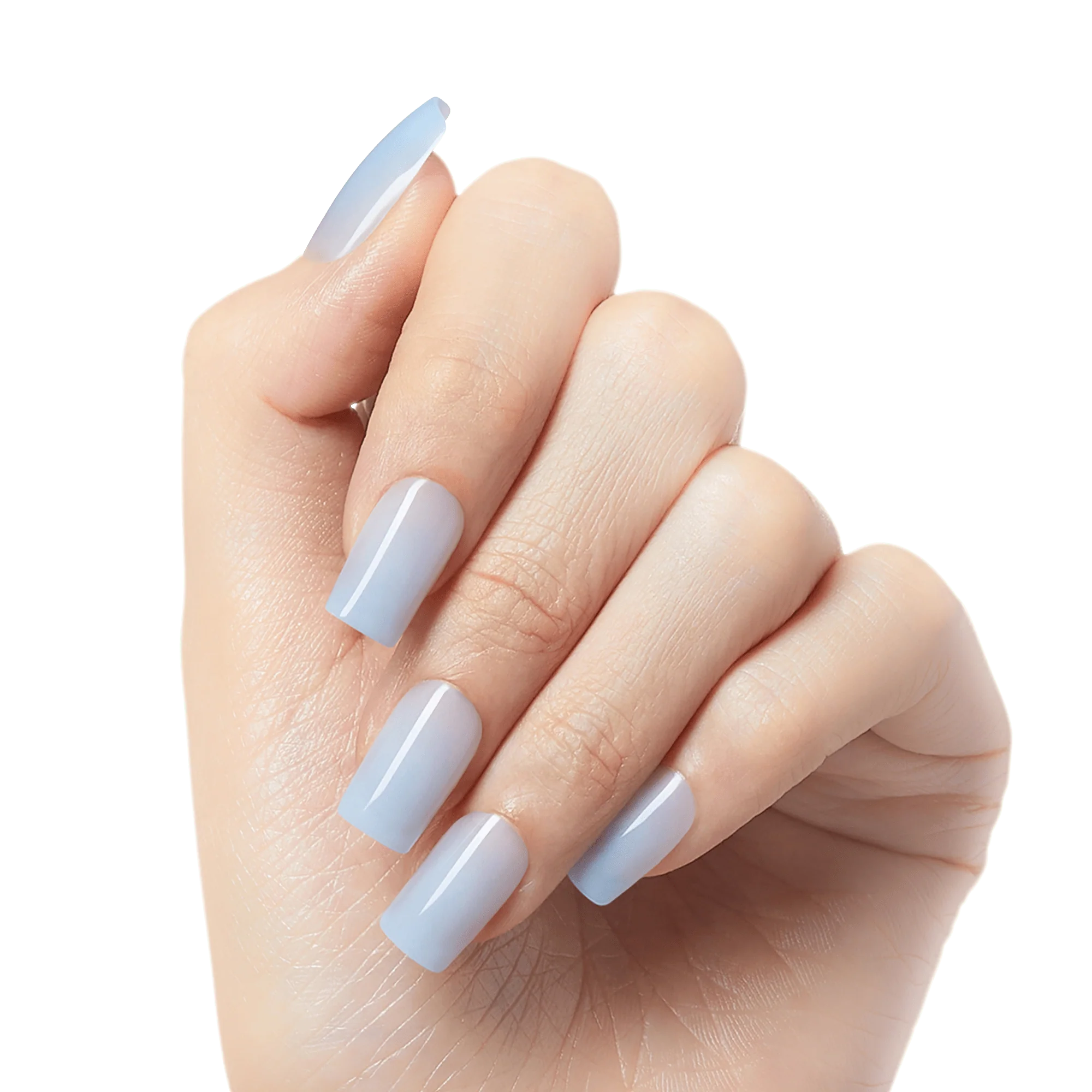 KISS Gel Fantasy Jelly Color Press On Glue Nails - Jelly Crushin