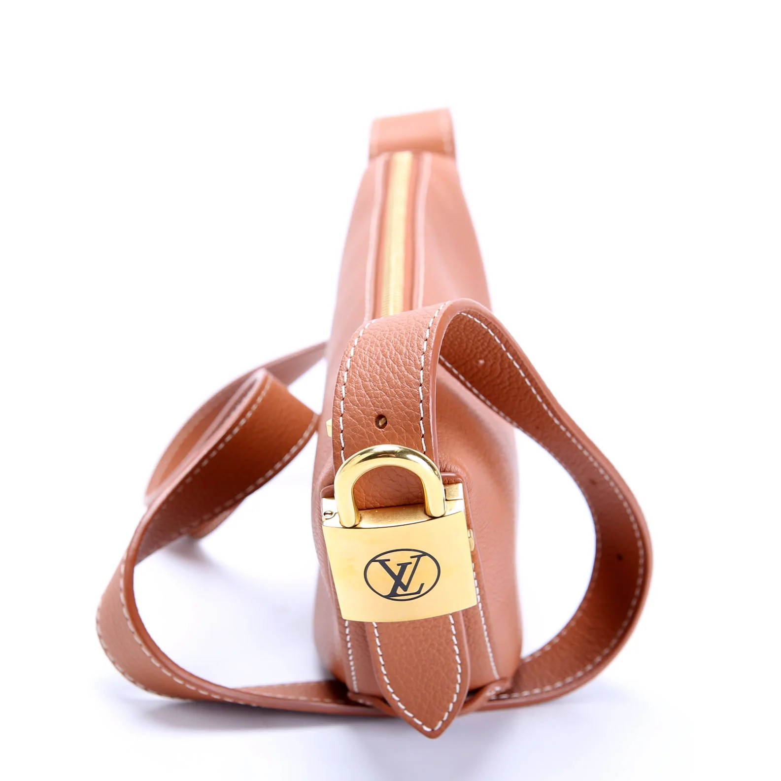 LOUIS VUITTON Low Key Bumbag Calfskin Brown