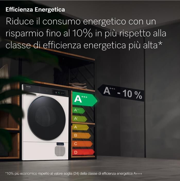 MIELE - Asciugatrice TQ1000WP NOVA EDITION 9Kg Classe B-Nero