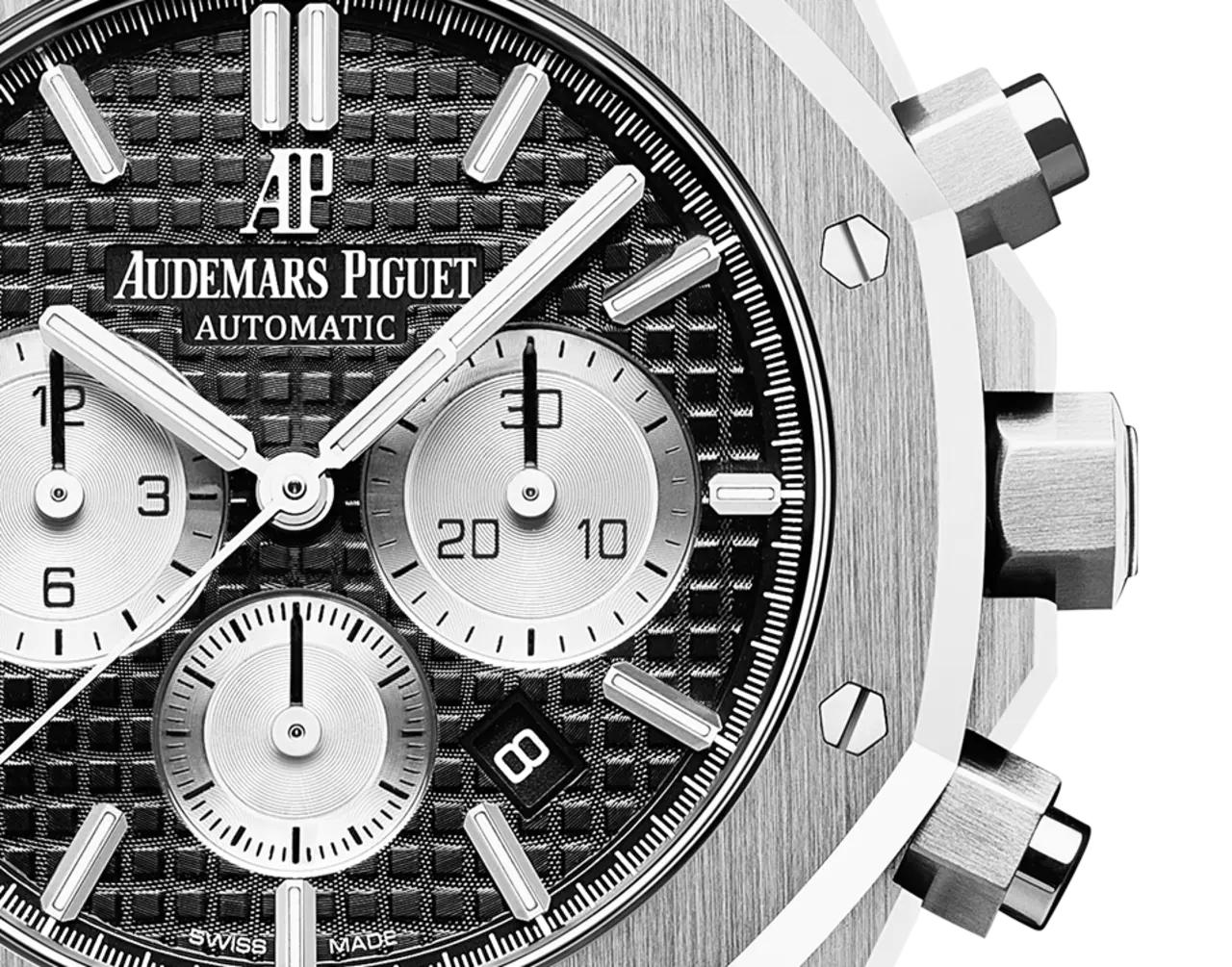 A&P ROYAL OAK PANDA Black Dial CHRONOGRAPH 41mm
