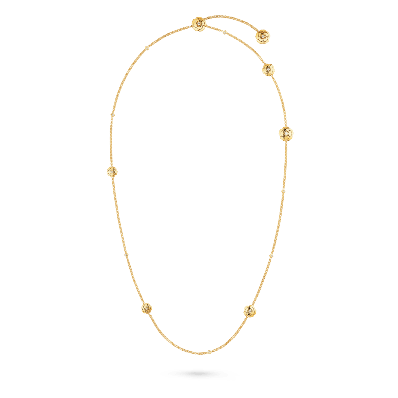Les Infinis de Camélia transformable long necklace