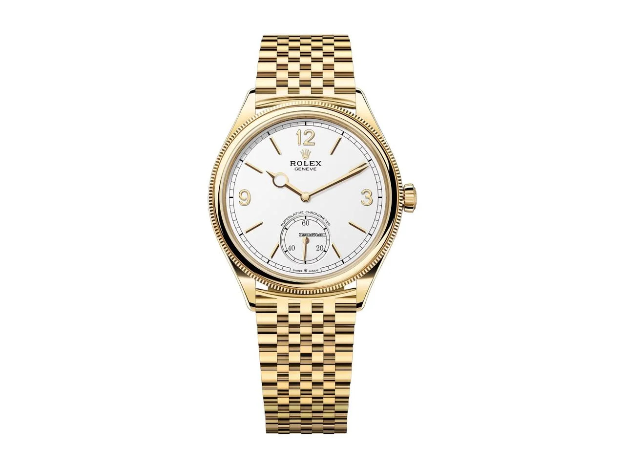 Rolex Perpetual 1908 52508 Yellow Gold Intense White Dial (2025)