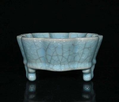 Old Chinese Ru Yao Ru Kiln Brush Washer N4296