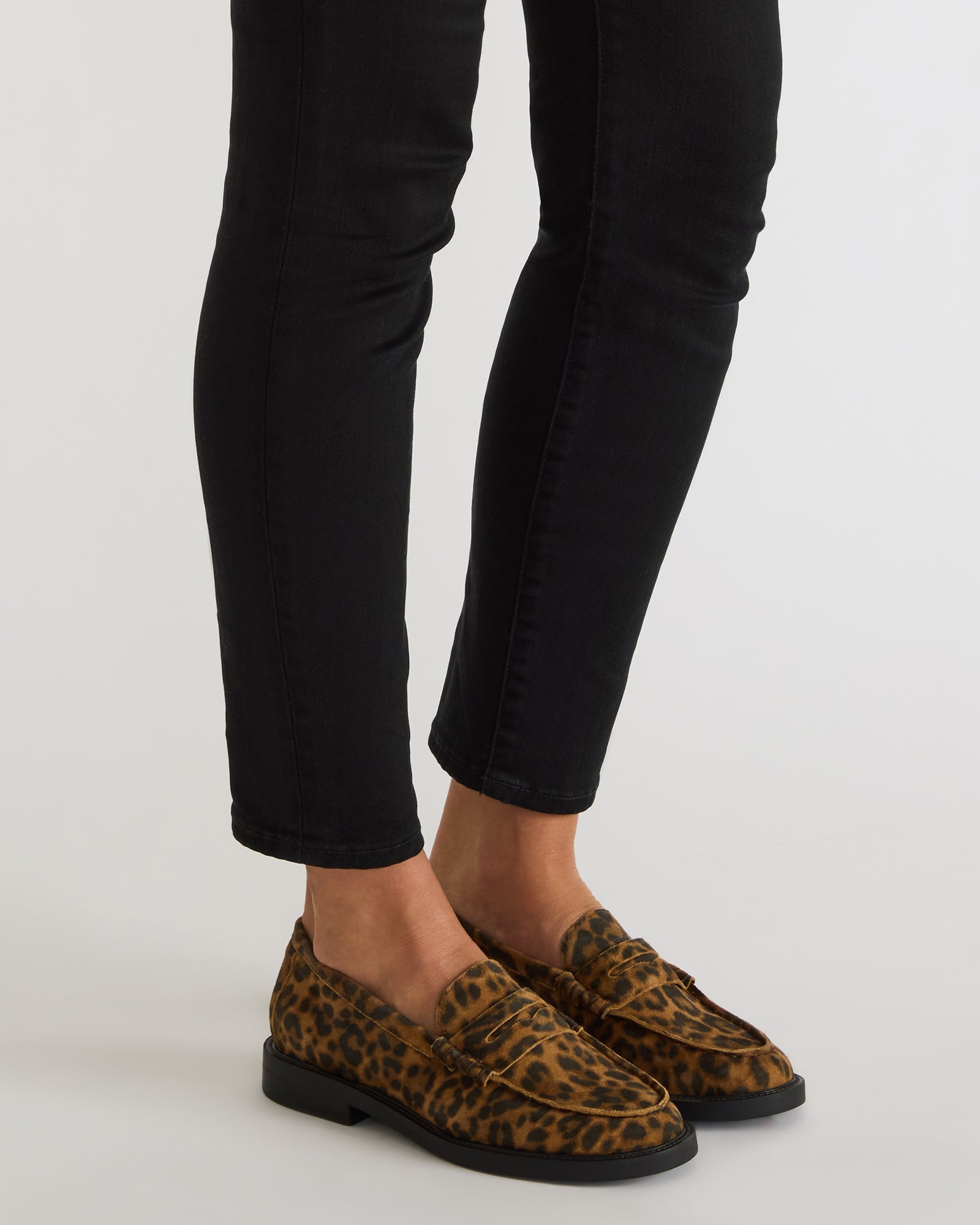 Madison Leopard Suede