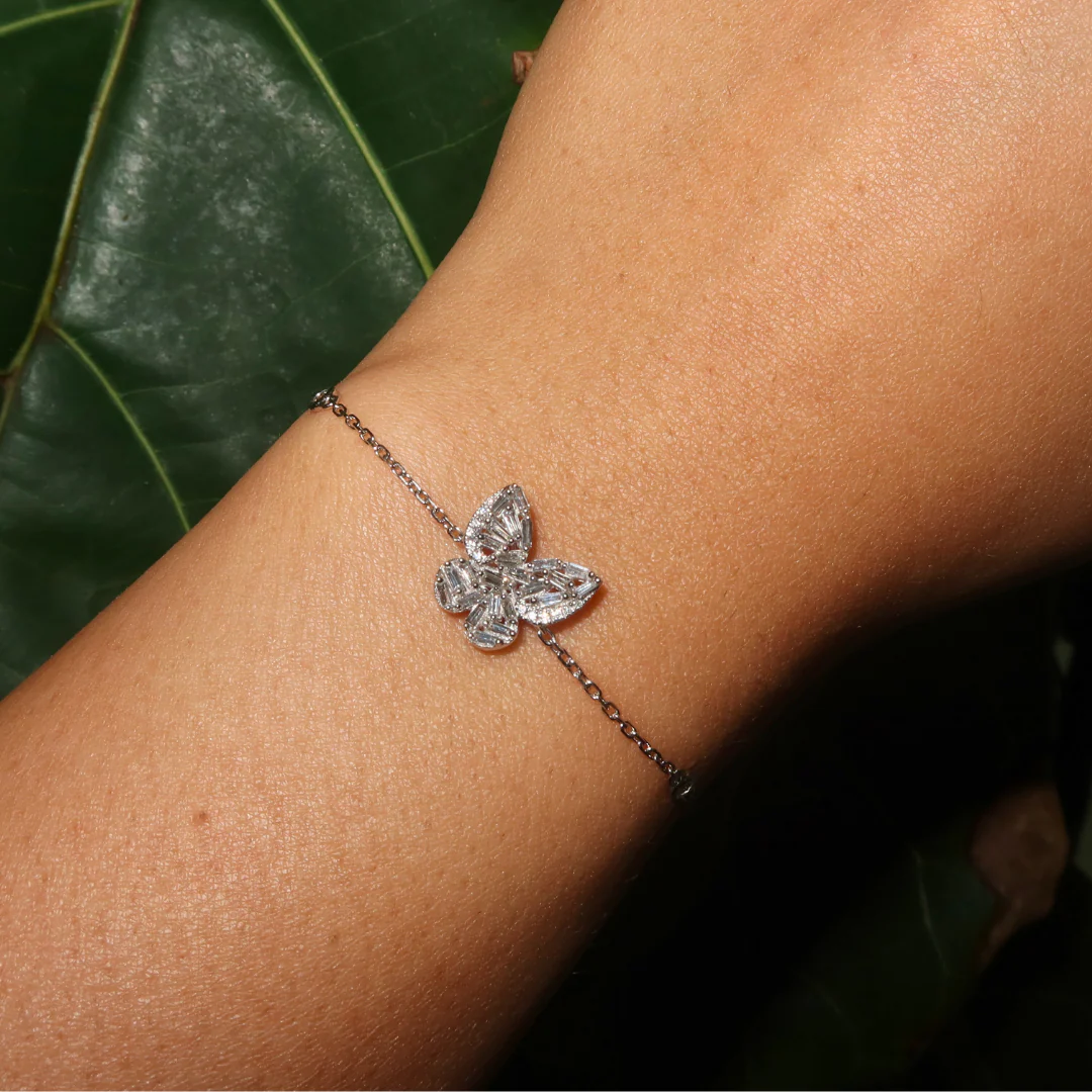 Skye Butterfly Diamond Bracelet