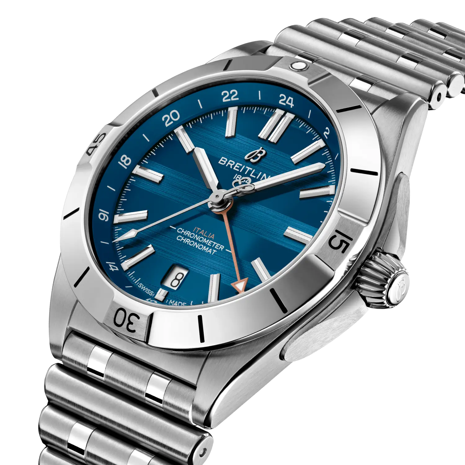 Breitling Chronomat Automatic GMT 40 Six Nations Italy A323981C1C1A1