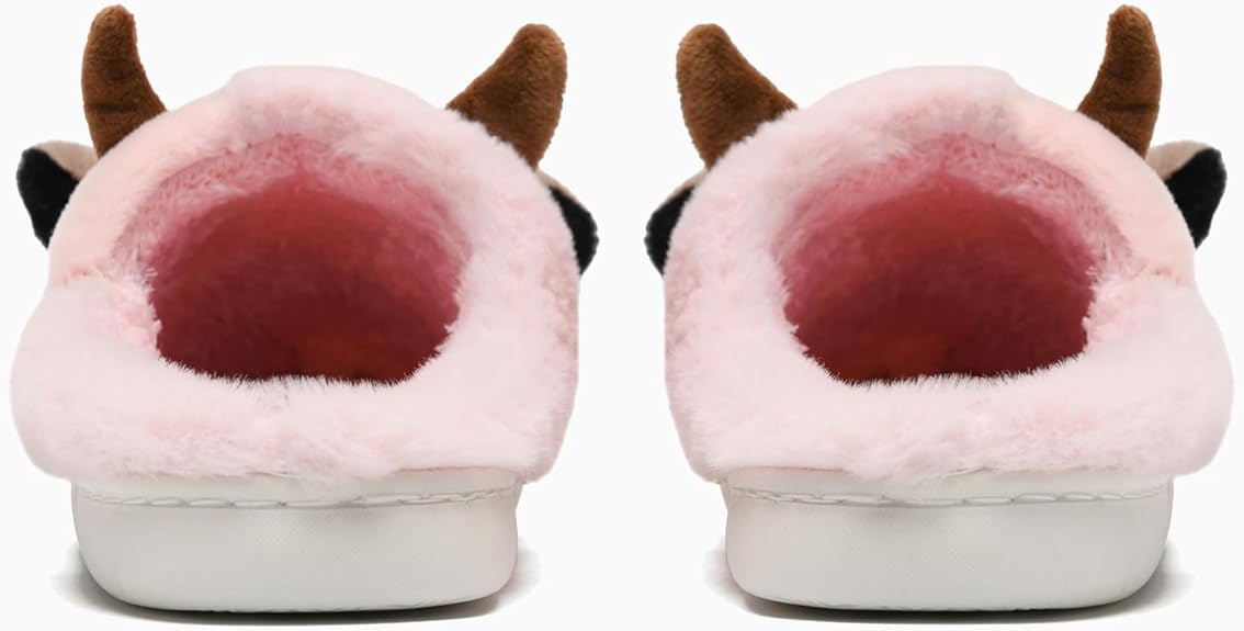 Cow Slippers for Women and Men