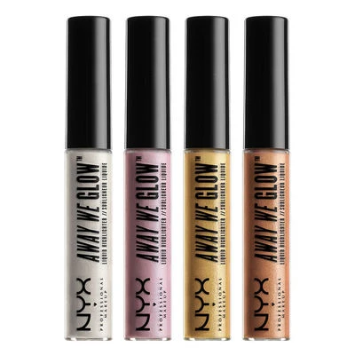 NYX Professional Makeup Away We Glow Liquid Highlighter - 03 Golden Hour