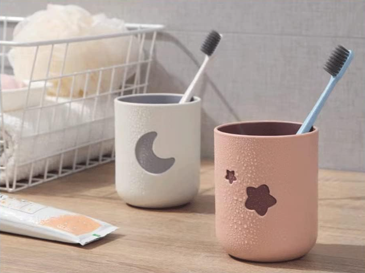 4 Pcs Bathroom Tumblers