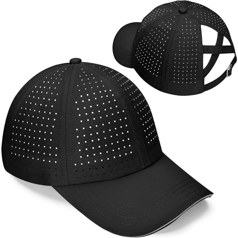 Women's Criss-Cross Ponytail Baseball Cap
