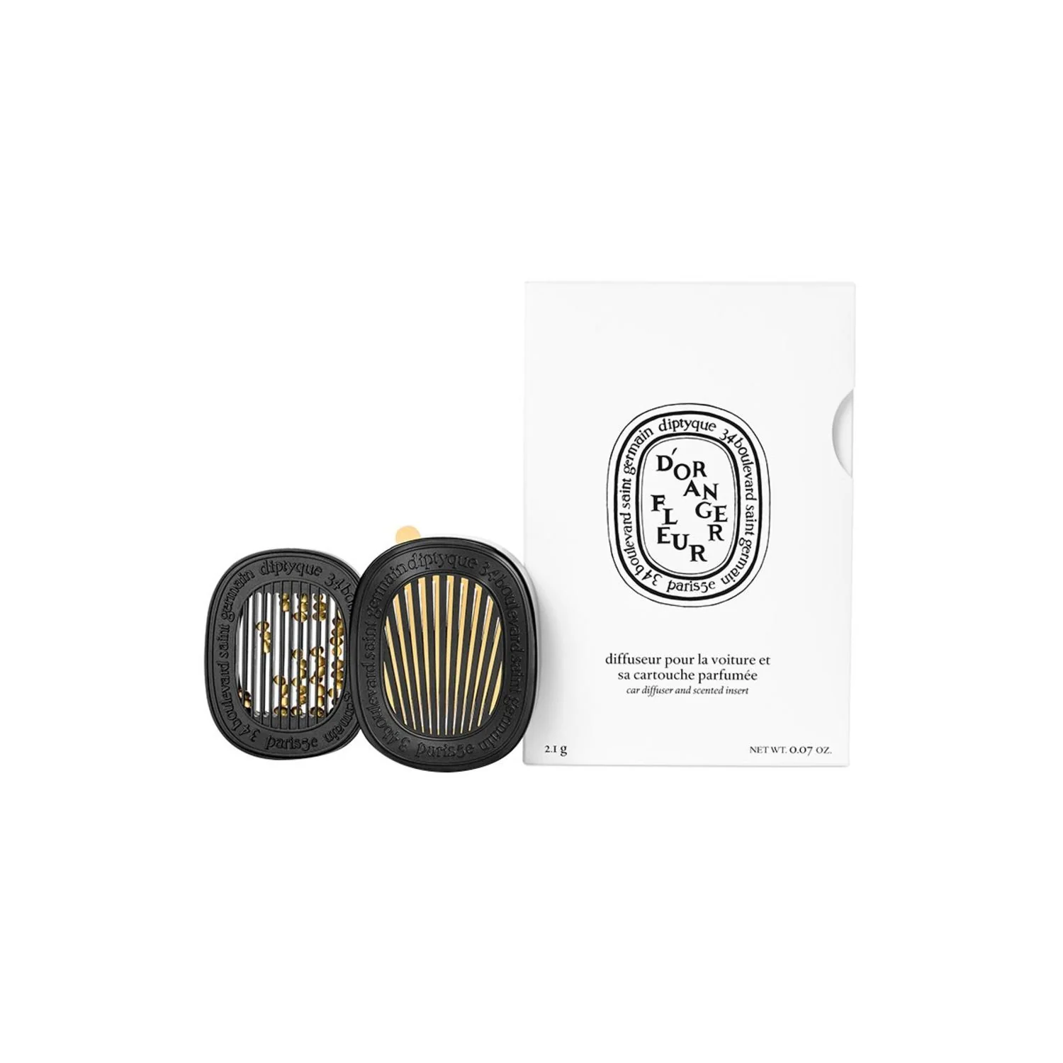 Perfumed Car Diffusor with Fleur D'oranger
