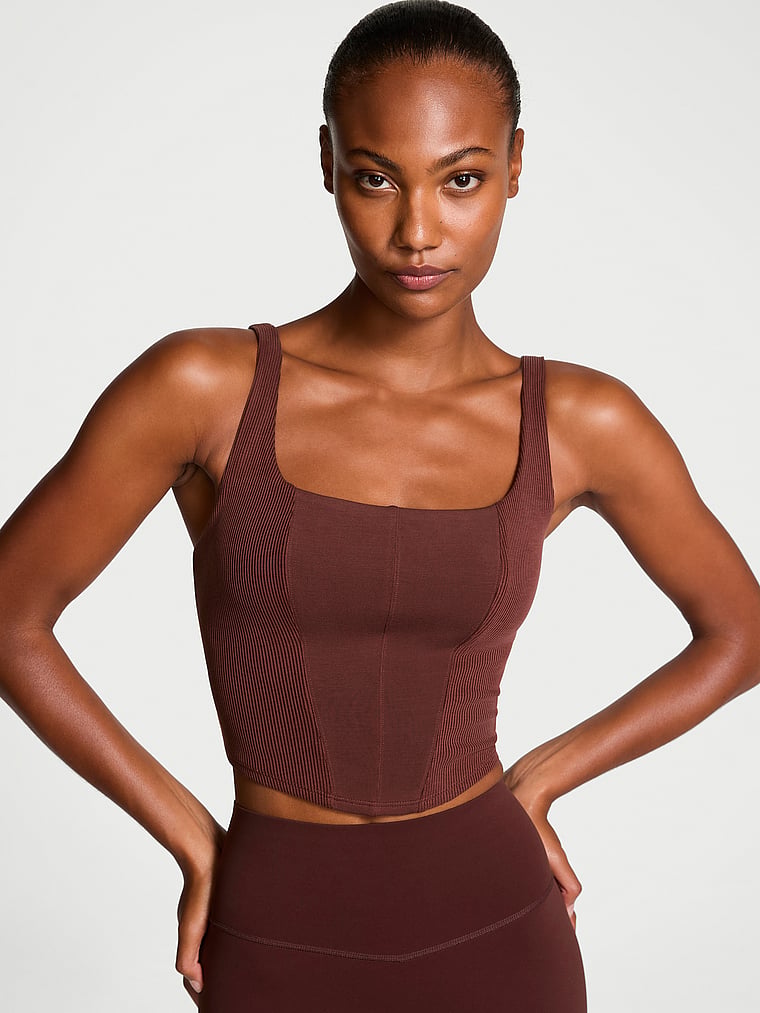 VSX Featherweight Knit Corset Tank Top