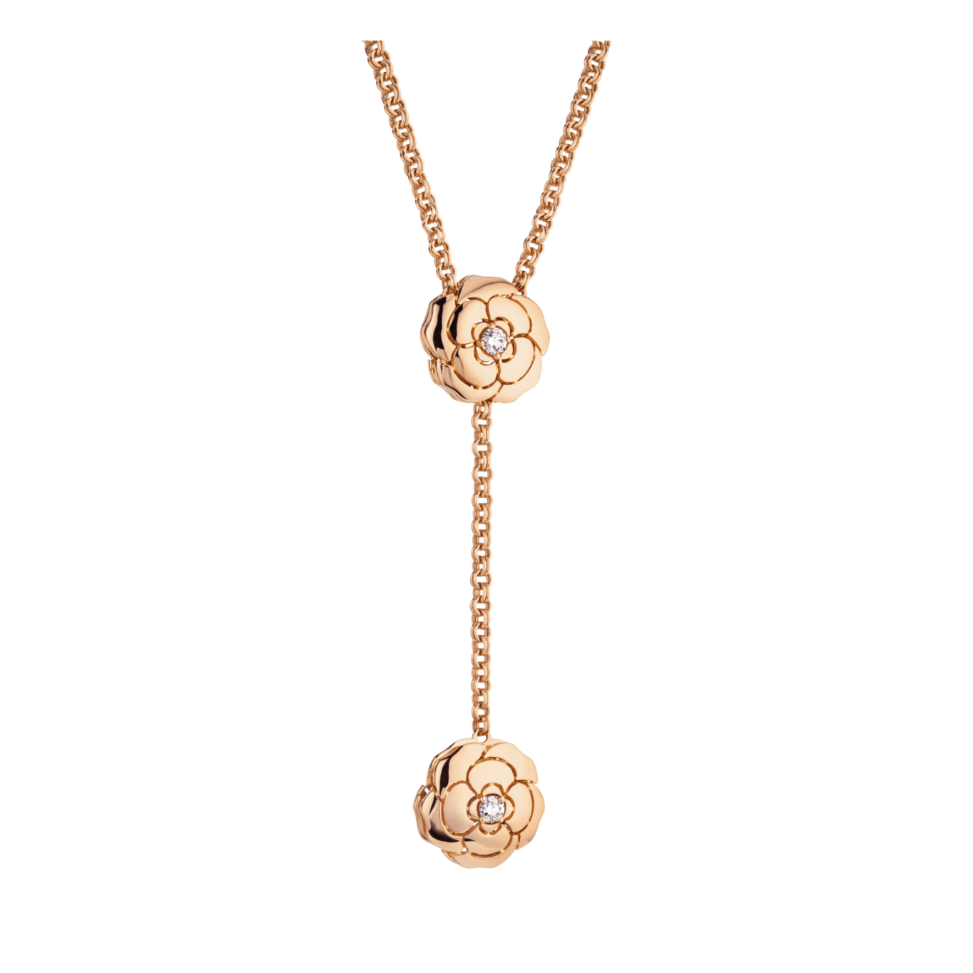 Les Infinis de Camélia transformable long necklace