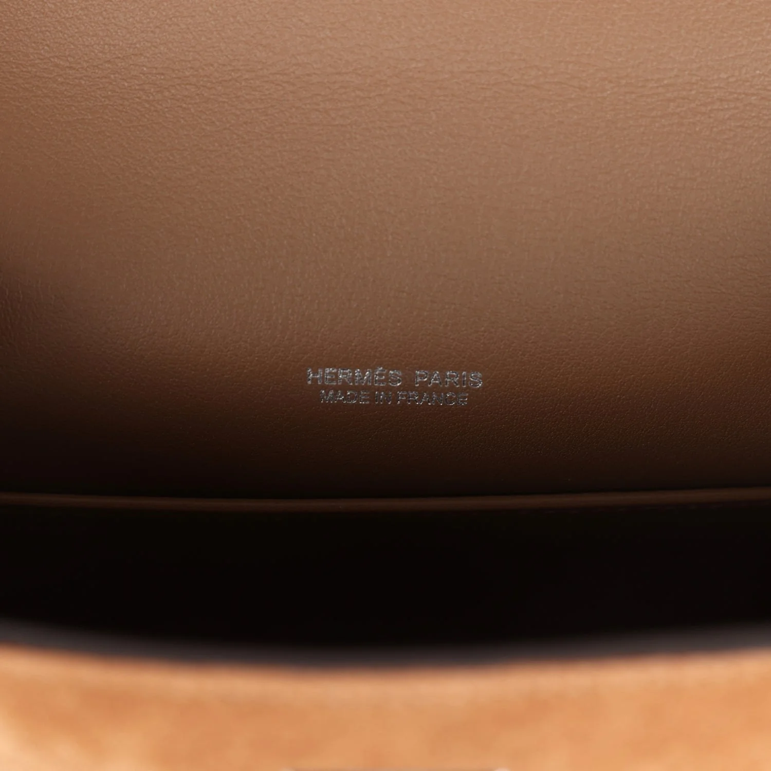 Hermes Teddy Kelly 20 Chamois Shearling and Swift Palladium Hardware