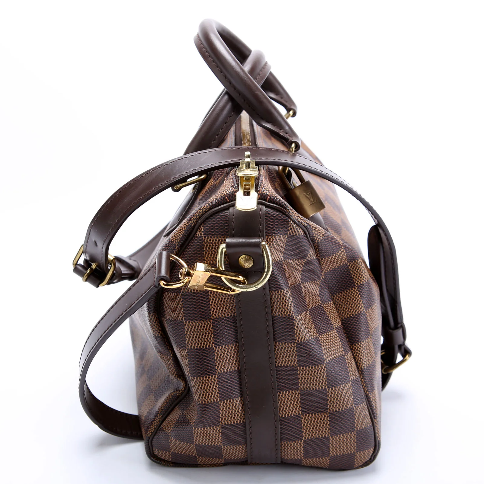 Speedy 25 Bandouliere Damier Ebene