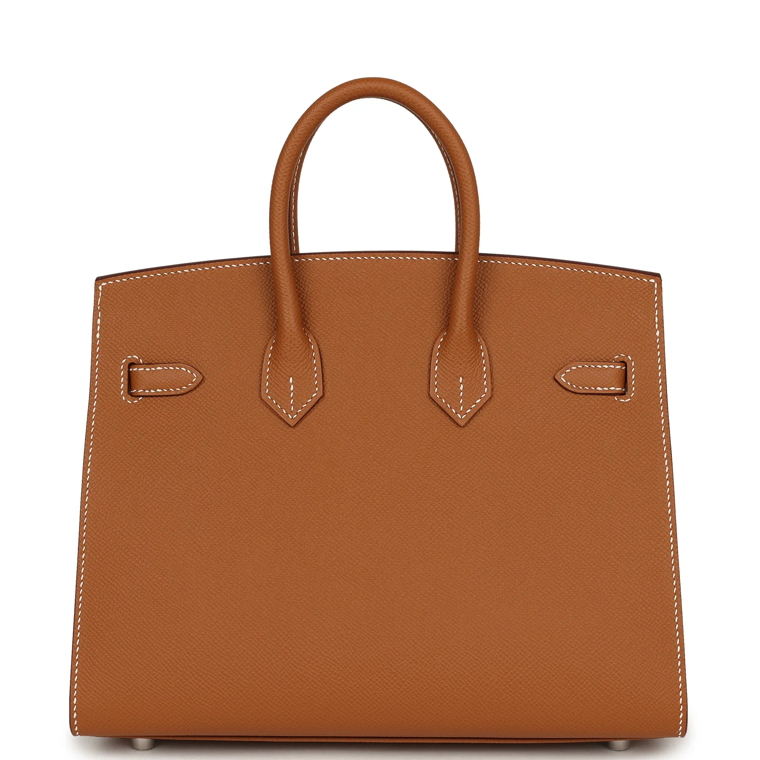 Hermes Birkin Sellier 25 Gold Epsom Palladium Hardware