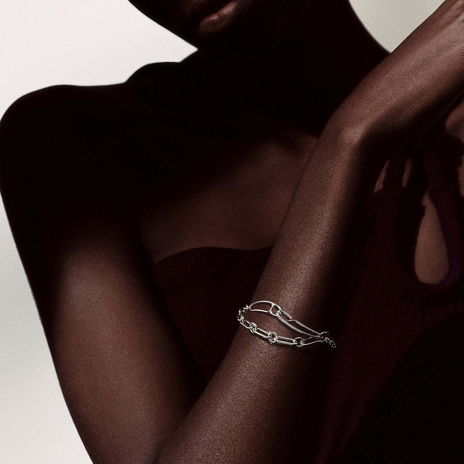 Chaine d'ancre Punk bracelet, small model