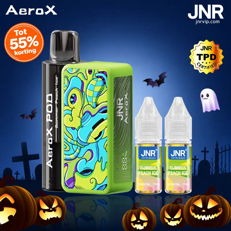 JNR AeroX 32000 Puffs - Kit Pod Remplissable et Rechargeable - JNR VIP