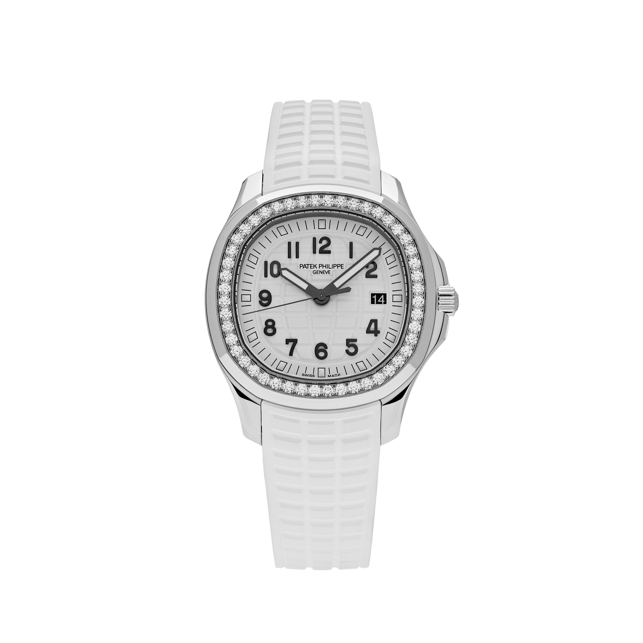 Patek Philippe Aquanaut Luce Stainless Steel White Dial Diamond Bezel 5267/200A-010