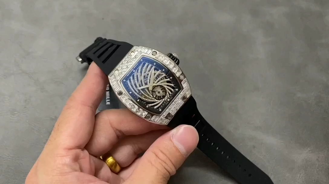 【7A Quality】Richard Miller RM51-02 Tourbillon Diamond Twister Watch